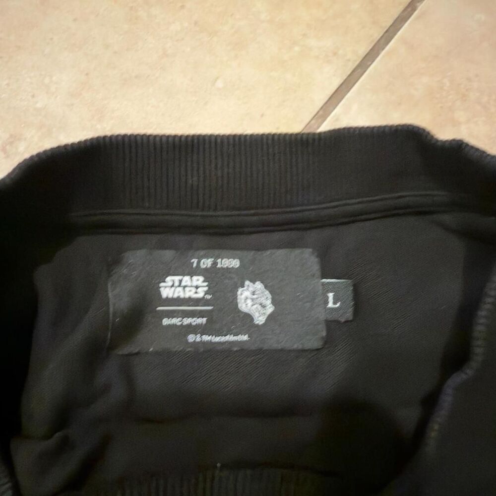 Darc Sport x Star Wars Kylo Ren.”box cut” Long Sleeve Tee – Black Size L - Picture 3 of 5